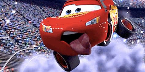 "Ka-chow!" "I'm gonna cut to the chase. . Lightning mcqueen gif